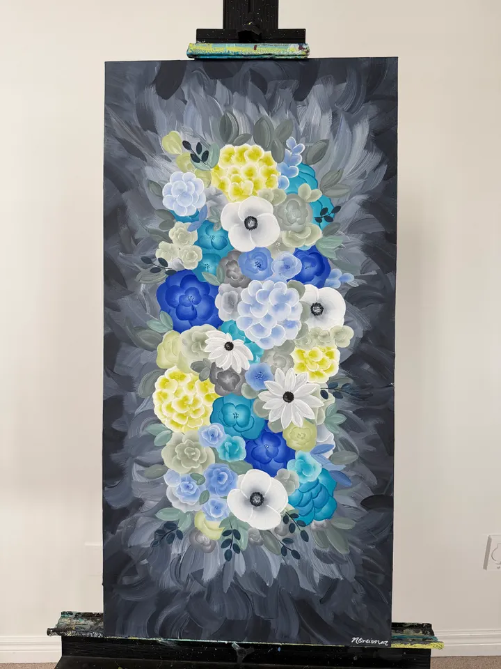 Floral painting