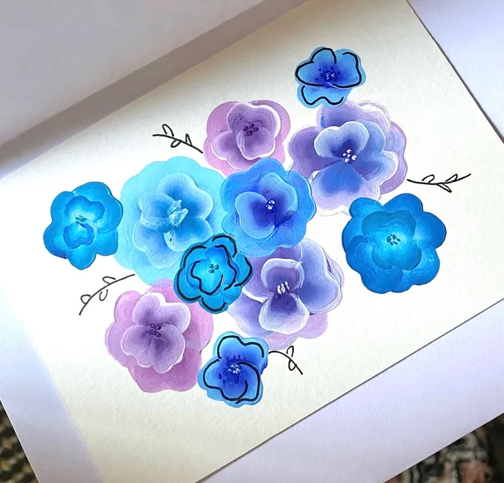 Floral painting