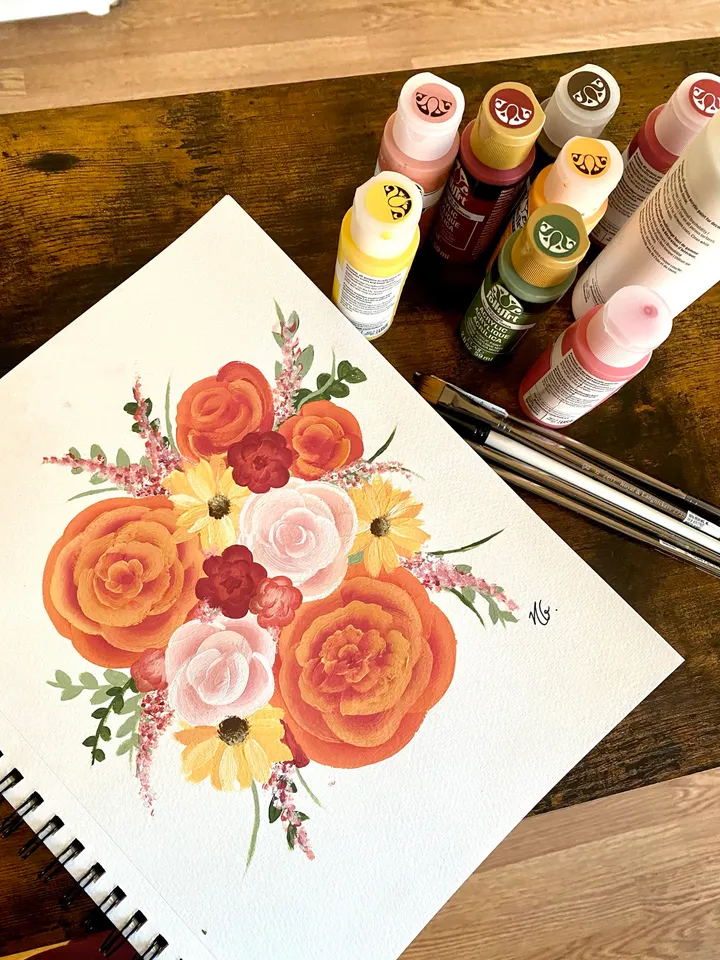 Floral painting